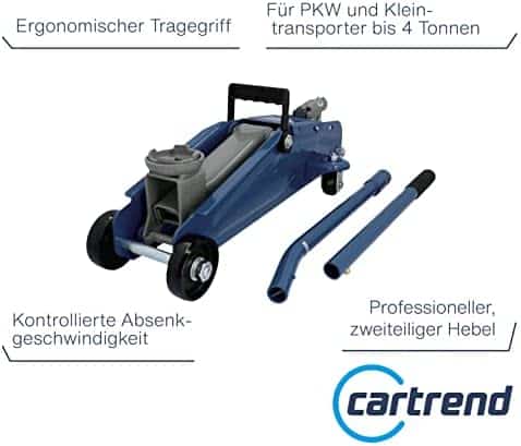 Hydraulik-Wagenhebergriff 2,5 T – Stabiler Tragegriff Aus Metall, Ersatz Für Kfz-Wagenheber