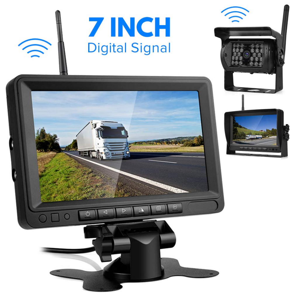 Digitale Übertragung Rückfahrkamera für Anhänger,LKW ...