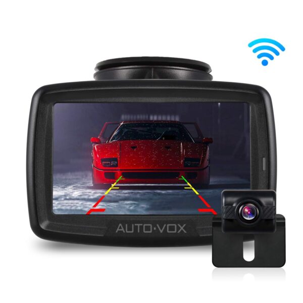 Kabellos Digital-Rückfahrkamera-Set 4,3-Zoll-LCD-Monitor