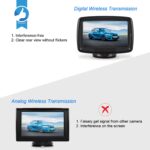 AUTO-VOX Rückfahrkamera Set mit 4.3″ Monitor 12V-24V – Bild 3