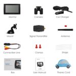 AUTO-VOX M1W Wireless Rückfahrkamera-Kit – Bild 7