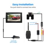 AUTO-VOX M1W Wireless Rückfahrkamera-Kit – Bild 2