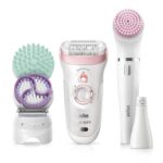 Braun Silk-épil Beauty-Set Deluxe 9in1 Kabellose Wet&Dry Haarentfernung – Epilierer, Rasierer- Gesicht und Körper