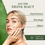 ALOE VERA GEL BIO 200ml - Das Beste der Aloe Vera Pflanze - 100% Vegan - Natürliche After Sun Pflege - Skincare - Bei Sonnenbrand & als Feuchtigkeitscreme Gesicht – Bild 10