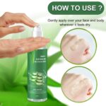 Aloe Vera Gel - 100% Bio für Gesicht, Haare und Körper – Bild 5