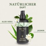 ALOE VERA GEL BIO 200ml - Das Beste der Aloe Vera Pflanze - 100% Vegan - Natürliche After Sun Pflege - Skincare - Bei Sonnenbrand & als Feuchtigkeitscreme Gesicht – Bild 5