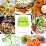 4-in-1 Spiralschneider für Zucchini, Karotten & mehr – Zoodle & Gemüseschneider