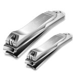 BESTOPE Präziser Nagelknipser Nagelschneider 2er-Set
