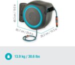 Gardena Wand-Schlauchbox RollUp XL 35 m – Schwenkbar, flexibel, ideal für grosse Gärten – Bild 2