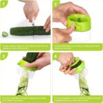 4-in-1 Spiralschneider für Zucchini, Karotten & mehr – Zoodle & Gemüseschneider