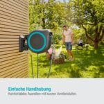 Gardena Wand-Schlauchbox RollUp XL 35 m – Schwenkbar, flexibel, ideal für grosse Gärten – Bild 5