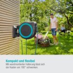 Gardena Wand-Schlauchbox RollUp XL 35 m – Schwenkbar, flexibel, ideal für grosse Gärten – Bild 6