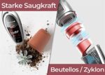 ROOMIE TEC Kabelloser Staubsauger – Bild 3