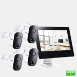 Full-HD-Video-Überwachungssystem mit 4 X 2.0 Megapixel Akkubetriebene Kameras – Bild 3