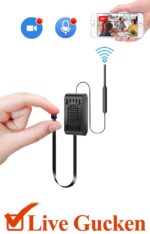 Mini knopfkamera  WiFi mit  Bewegungsmelder, Mikrofon, Videoaufzeichnung, akku/ Fernzugriff via App – Bild 9