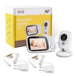 Babyphone 3,2" Smart Baby Monitor mit TFT LCD Bildschirm Nachtsichtkamera und Temperaturüberwachung – Bild 9