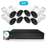 5MP 16 Kanal Überwachungskamera Set