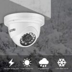 5.0 Megapixel Aussen/Innen, Überwachungskamera SET – Bild 4