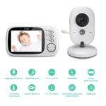 Babyphone 3,2" Smart Baby Monitor mit TFT LCD Bildschirm Nachtsichtkamera und Temperaturüberwachung – Bild 6