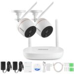 Full HD Wireless Audio Video NVR Haus Überwachungskamera System – Bild 9