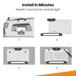 Solar Kabellos Rückfahrkamera Set – Bild 2