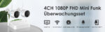 1080P HD Wireless Audio Video NVR Haus Überwachungssystem – Bild 7