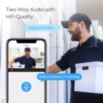 Überwachungskamera WLAN & LAN IP Kamera HD wasserdicht – Bild 6