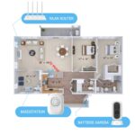 Akku Überwachungskamera, Wifi 1080P HD für Innen/Aussen mit PIR Sensor – Bild 5