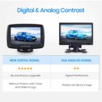 Kabellos Digital-Rückfahrkamera-Set 4,3-Zoll-LCD-Monitor – Bild 3