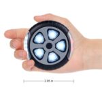 Kinderwagen Licht - Led Reflektoren für Kinderwagen mit 2 Leuchteffekte, 18 LED Pro Licht, Buggy Wasserdicht Blinklicht mit Klettverschluss und Akku, Kinderwagen Zubehör (2 Stück) – Bild 6