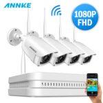Überwachungskamera Set,8CH drahtloses H.264+ CCTV Videoüberwachung NVR – Bild 10