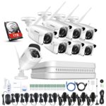8CH Wireless Überwachungskamera System Set