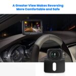 AUTO-VOX Kabellose Rückfahrkamera CS2 – 4,3–5" Monitor, Nachtsicht, IP68, einfache Installation – Bild 4