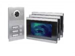 Video Türsprechanlage, Unterputz-Türstation IP65, 3X 7 Zoll Monitor – Bild 14