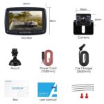 Kabellos Digital-Rückfahrkamera-Set 4,3-Zoll-LCD-Monitor – Bild 9