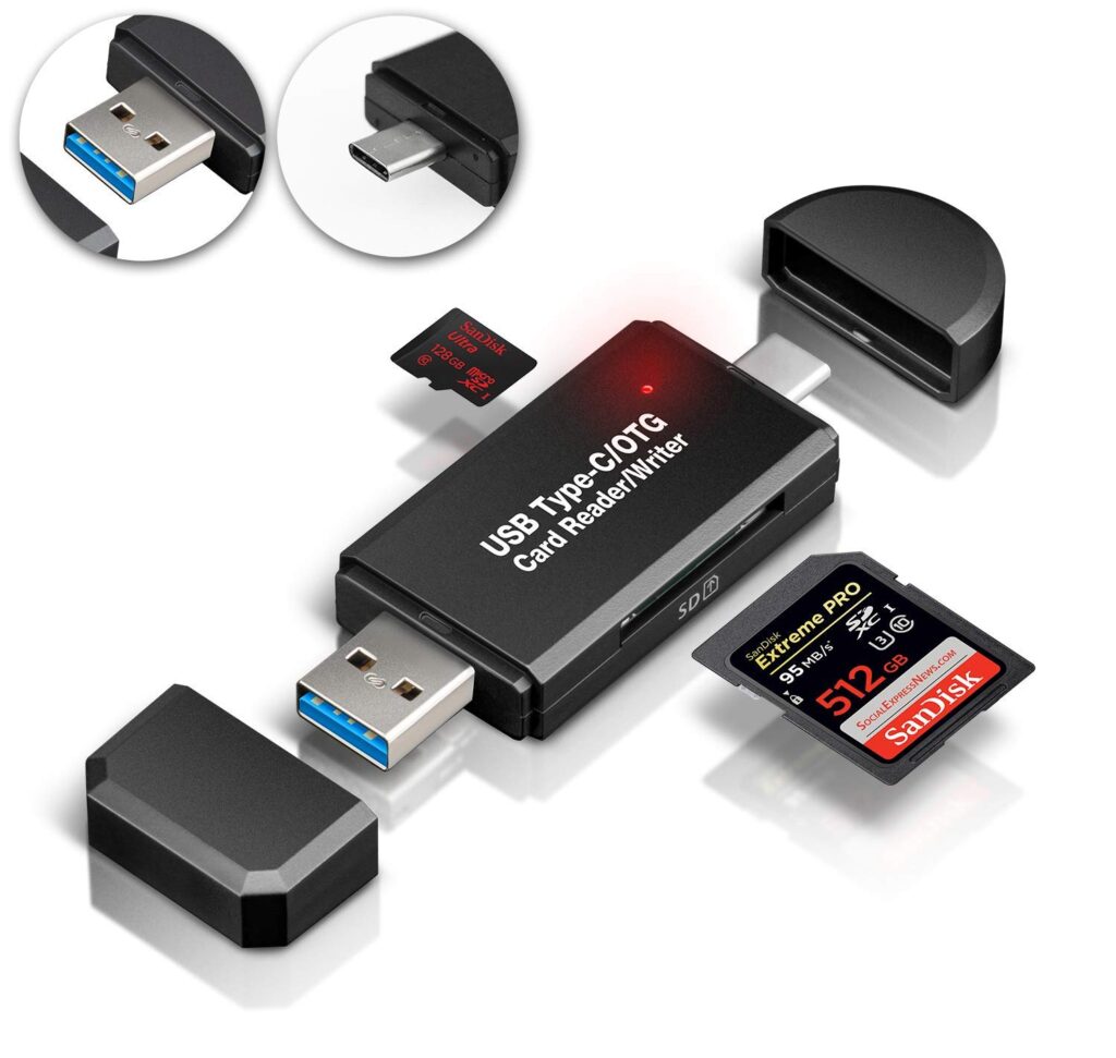 GiBot 3.0 USB-Typ C Kartenlesegerät, SD