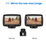 AUTO-VOX Kabellose Rückfahrkamera CS2 – 4,3–5" Monitor, Nachtsicht, IP68, einfache Installation – Bild 6