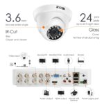 5.0 Megapixel Aussen/Innen, Überwachungskamera SET – Bild 2