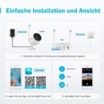 Full HD Wireless Audio Video NVR Haus Überwachungskamera System – Bild 3