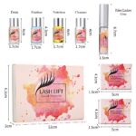 Wimpernverlängerung Set 7 Pcs, Luckyfine Wimpern Curling – Bild 5