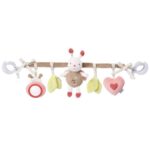 Kinderwagenkette Garden Dreams – mit niedlichen Figuren zum Aufhängen an Kinderwagen