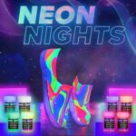 neon nights UV-Leuchtfarben – 8 x 20 ml fluoreszierende Neonfarben – Bild 6