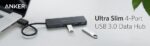 Anker Ultra Slim Extra Leicht 4 Port USB 3.0 Hub – Bild 8