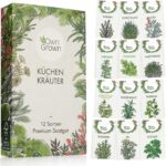 Kräuter Samen Set von OwnGrown, 12 Sorten