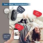 Full-HD-Video-Überwachungssystem mit 4 X 2.0 Megapixel Akkubetriebene Kameras – Bild 8