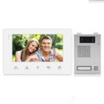 Türsprechanlage 7" Monitor 1-Kamera Für 1-Familienhaus