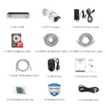 POE NVR Video Überwachungssystem 8 X 2,0mp kameras – Bild 2
