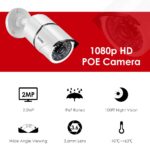 POE NVR Video Überwachungssystem 8 X 2,0mp kameras – Bild 3