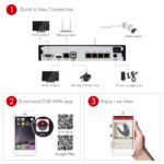 POE NVR Video Überwachungssystem 8 X 2,0mp kameras – Bild 5