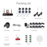 8 Kanal 1080P Wireless NVR System WLAN Überwachungssystem – Bild 2